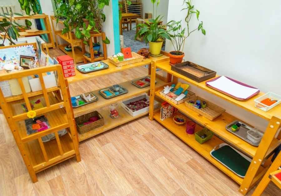 Sala de aula montessori