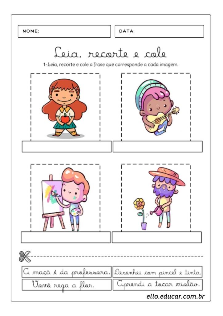 Atividade dia do trabalho.