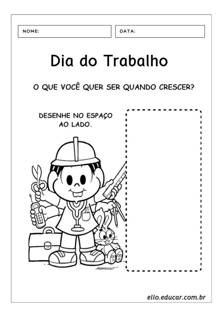 Atividade dia do trabalho.