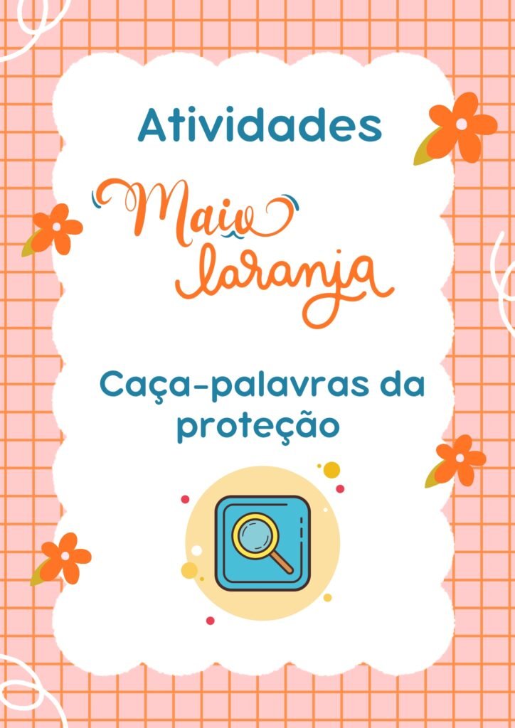caça palavras do maio laranja