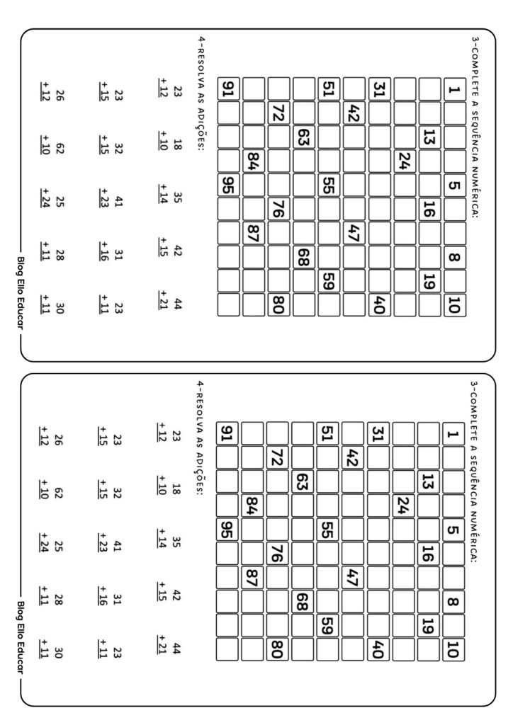 Atividade junina de matemática 4° ano