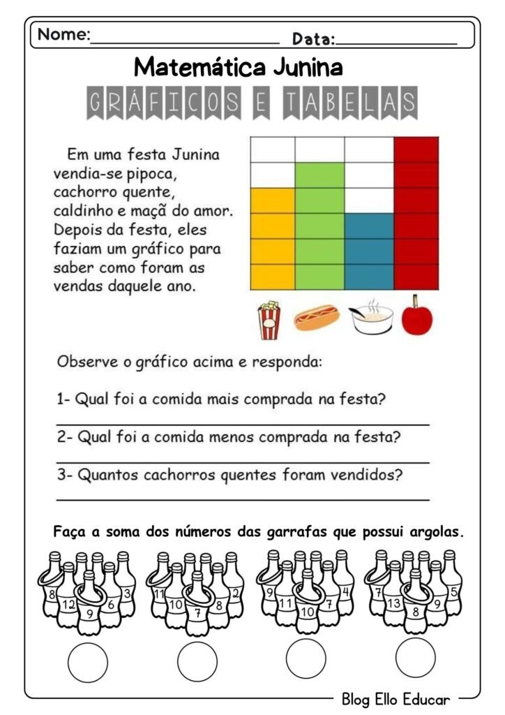 Matemática junina 2° ano