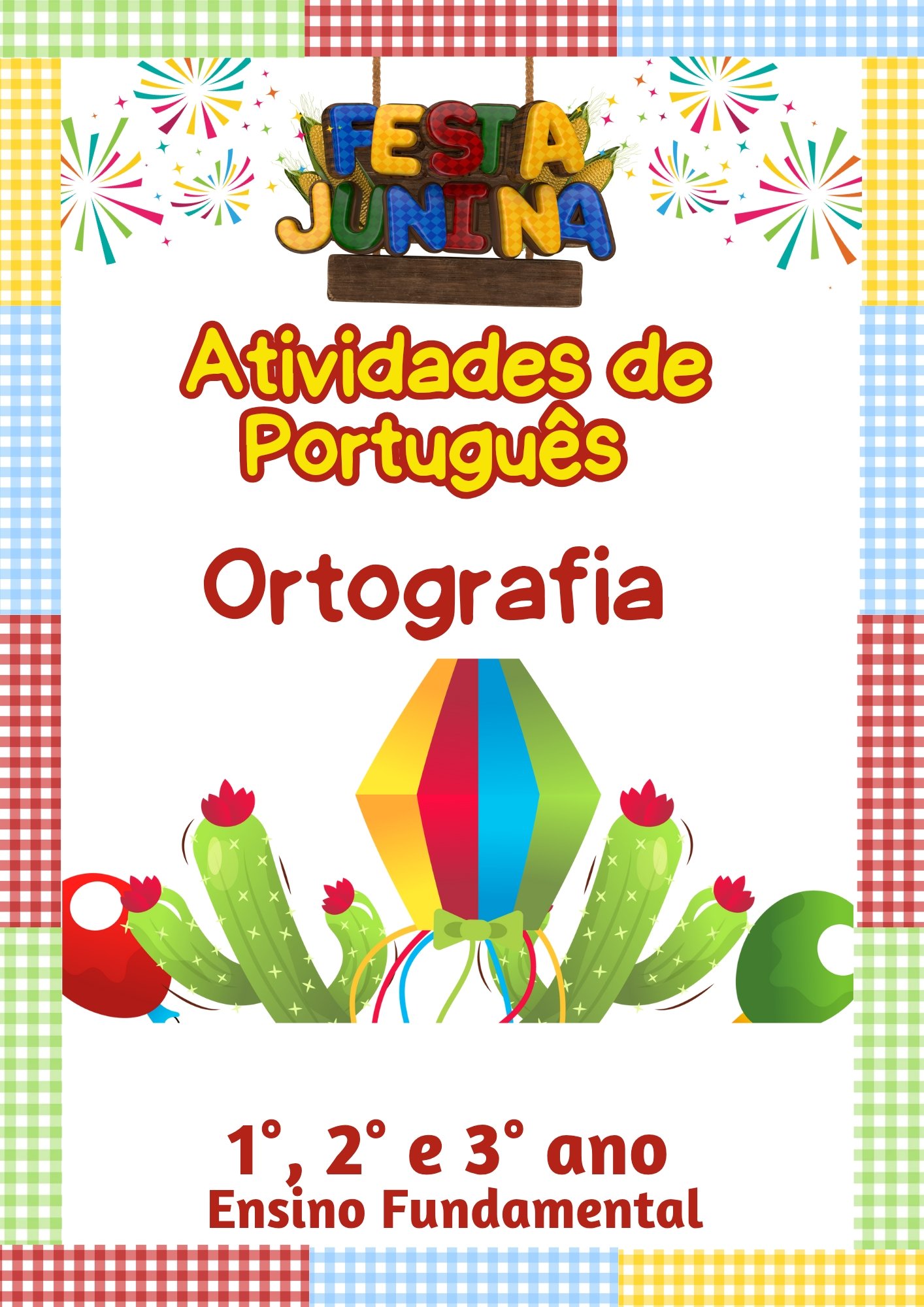 atividades festa junina 1º ano para imprimir