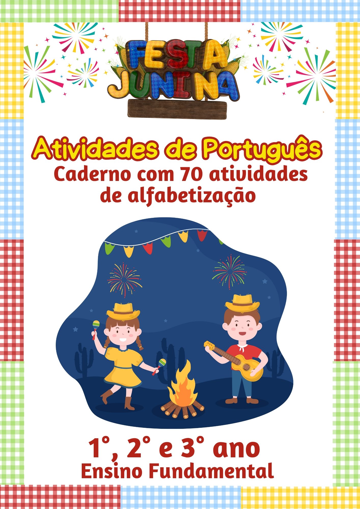 Atividades festa junina 1 ano para imprimir