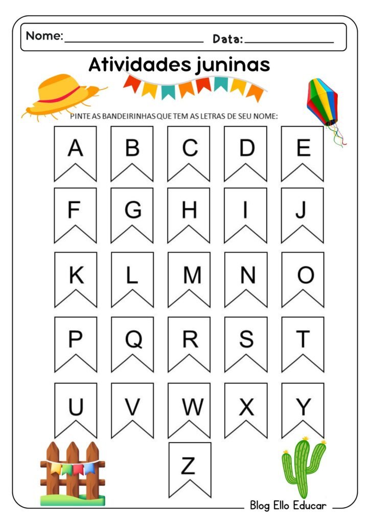 atividades festa junina educação infantil