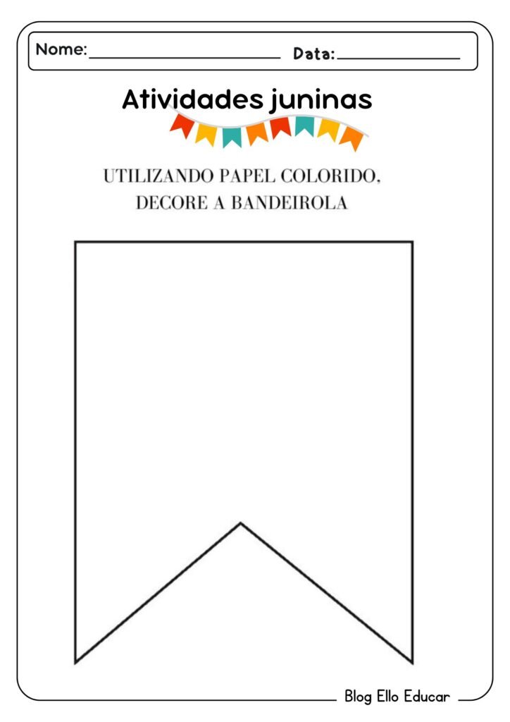 atividades festa junina educação infantil