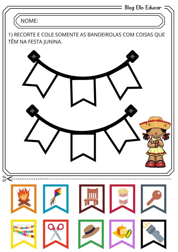atividades festa junina educação infantil