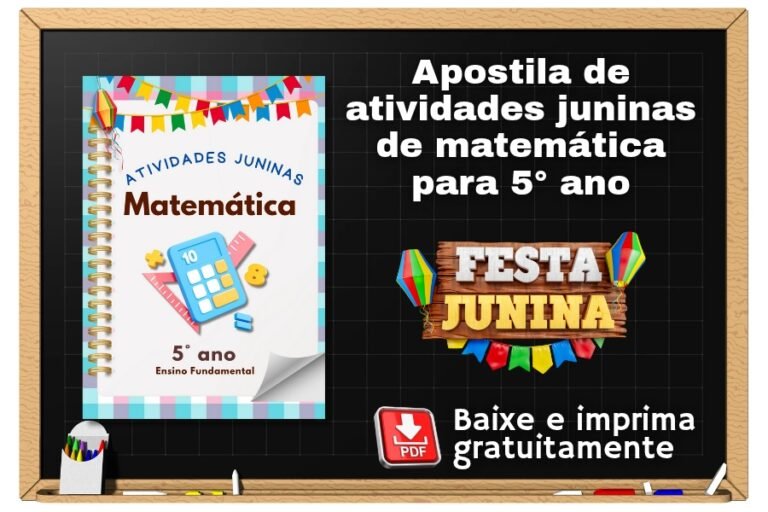 atividades juninas de matemática - 5° ano