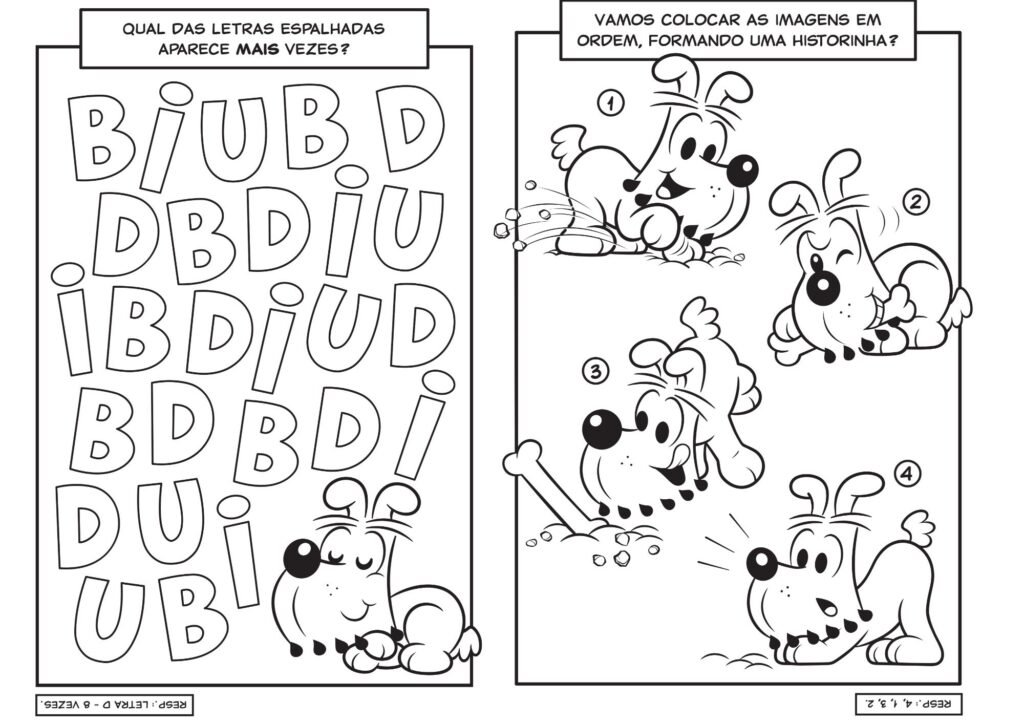 Passatempo da turma da Mônica