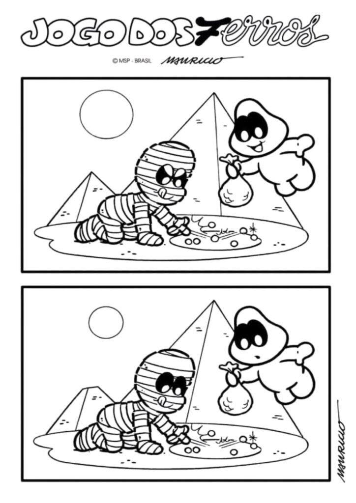 Passatempo turma da Mônica