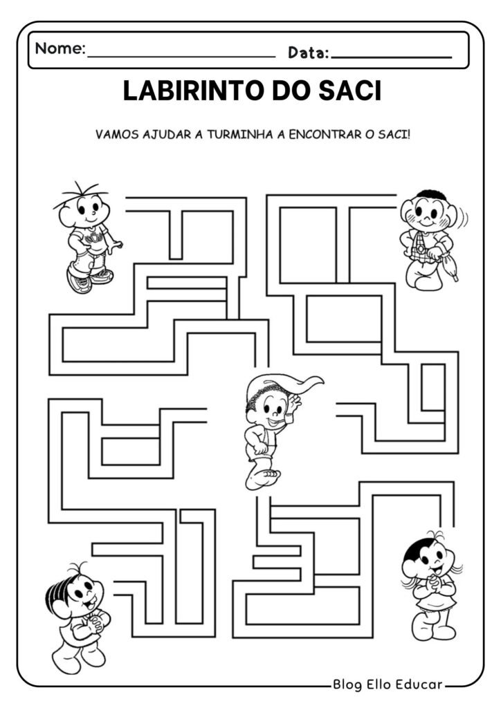 Atividades do Folclore para Educação infantil