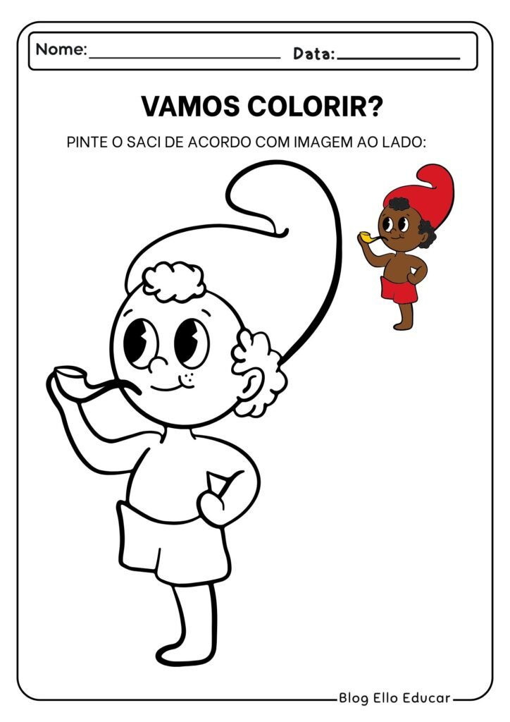 Atividades do Folclore para Educação infantil