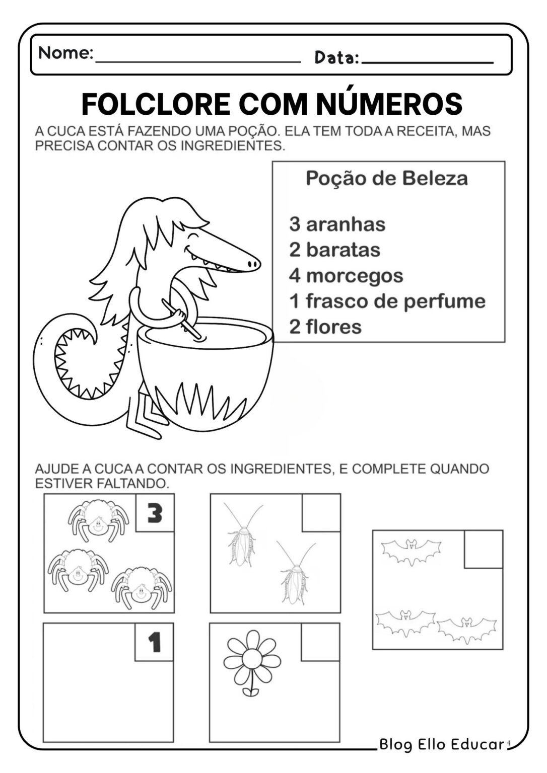 Atividades do Folclore para Educação Infantil: baixe agora