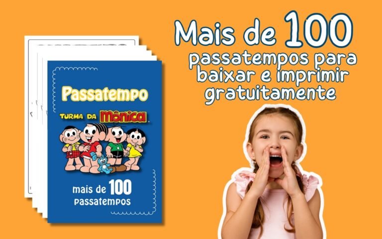 passatempos da turma da Mônica