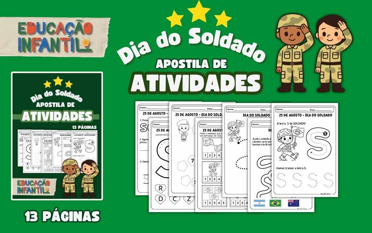 Atividades do Dia do Soldado para Educação Infantil: ideias práticas e divertidas