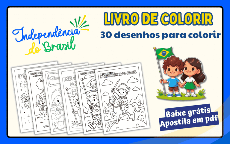 DESENHOS DO 7 DE SETEMBRO PARA COLORIR