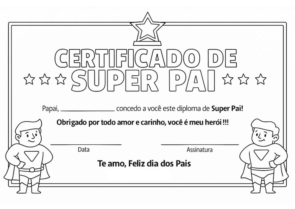 Lembrancinha do dia dos pais