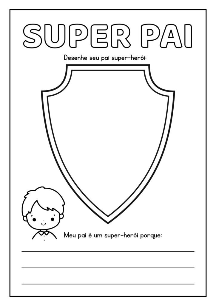 Lembrancinha do dia dos pais - Material exclusivo Ello Educar.