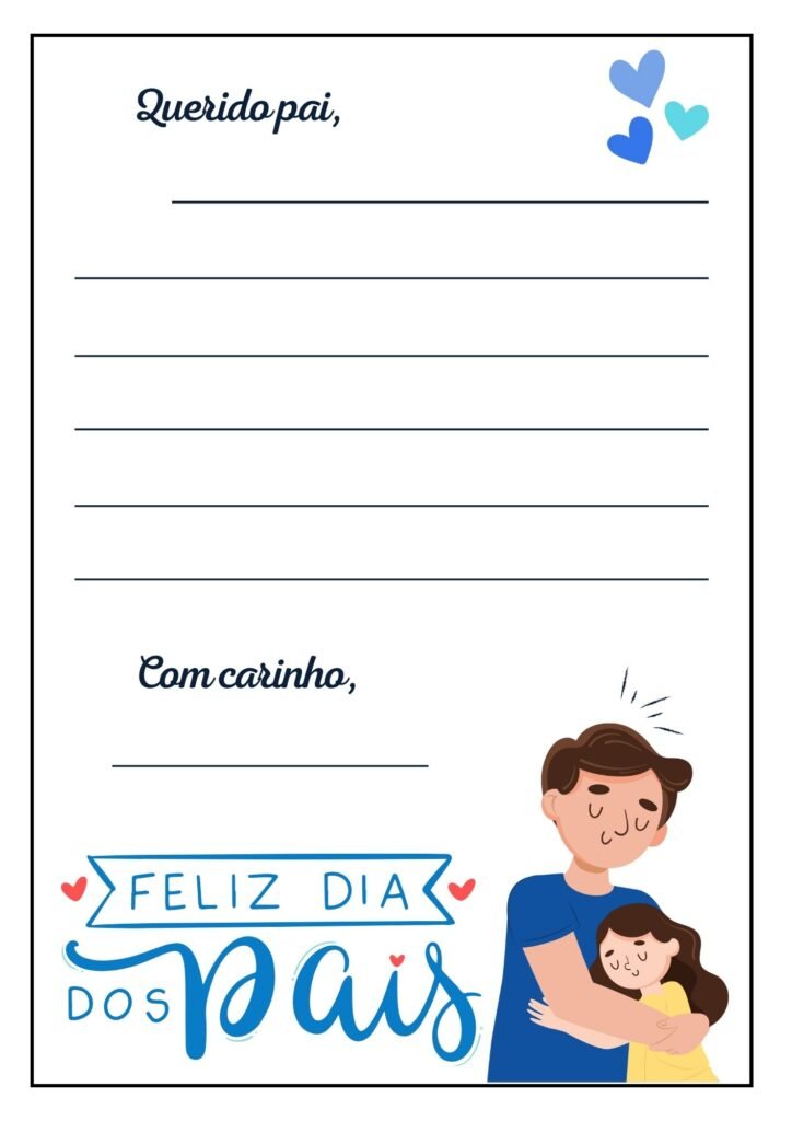 Lembrancinha do dia dos pais - mensagem personalizada - Material exclusivo Ello Educar.