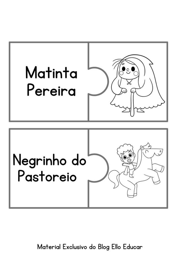 Quebra-cabeça do Folclore