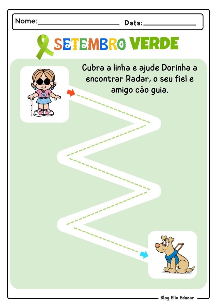 Atividades Setembro Verde - Educação Infantil 