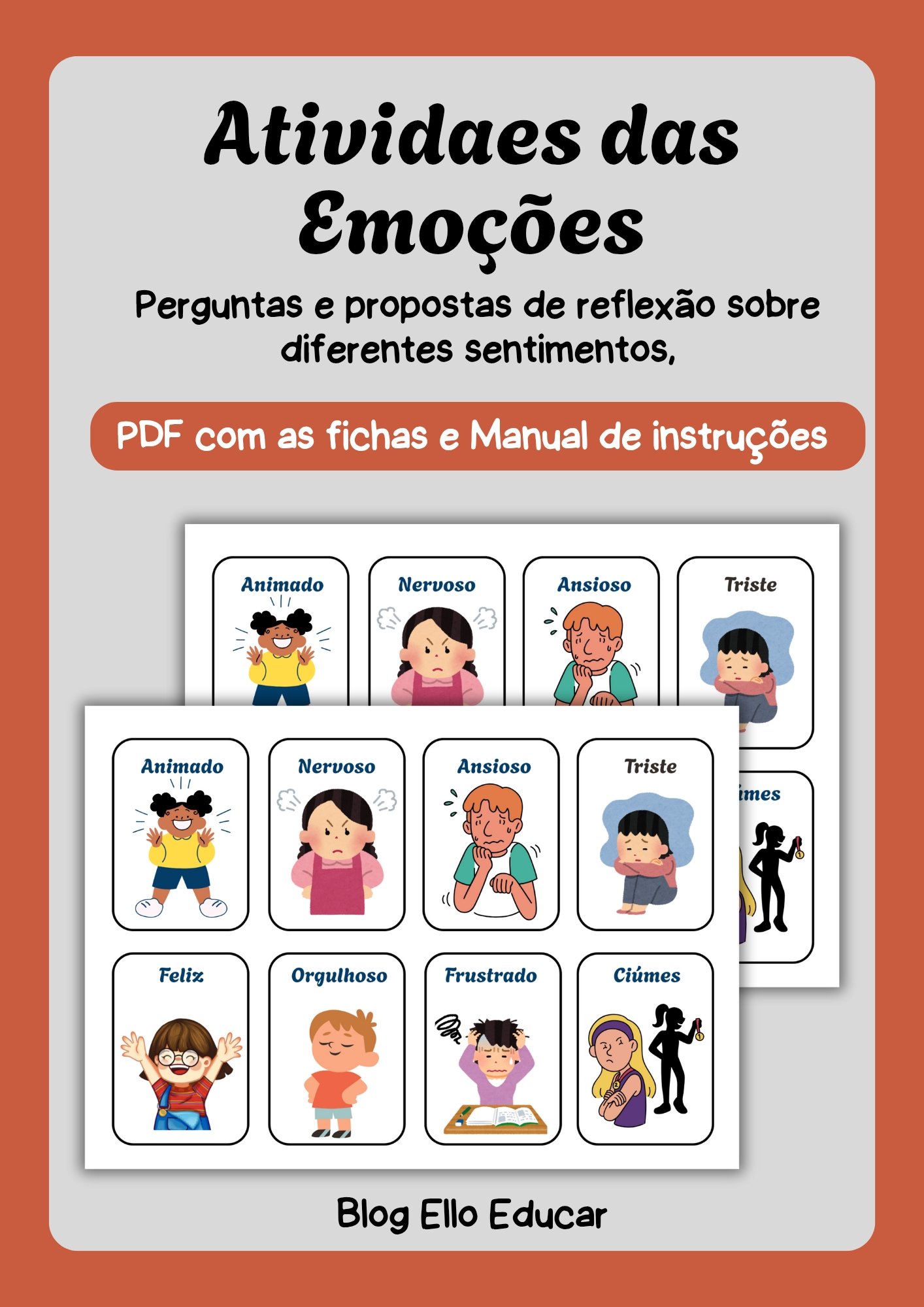 Atividades das emoções