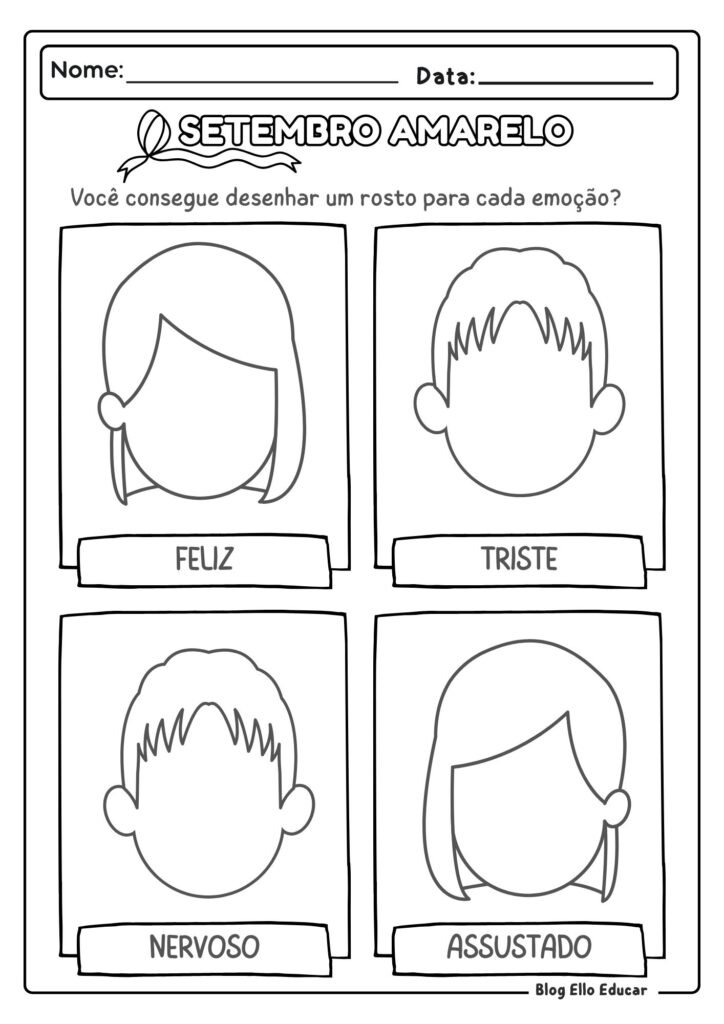 Atividades do Setembro Amarelo