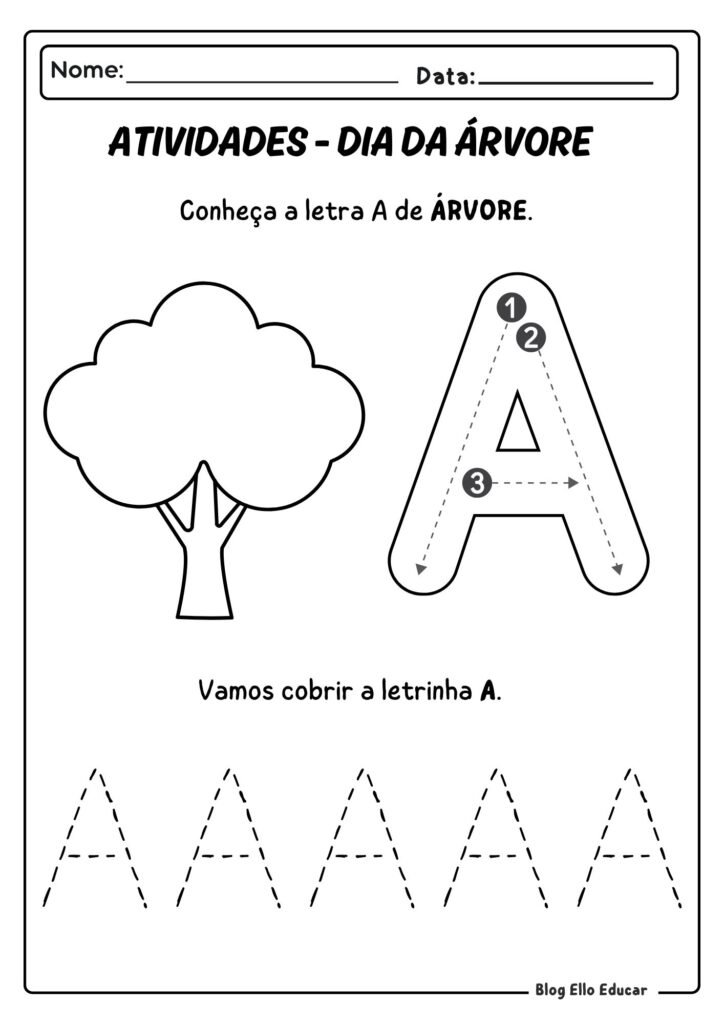 Dia da Árvore para Educação Infantil