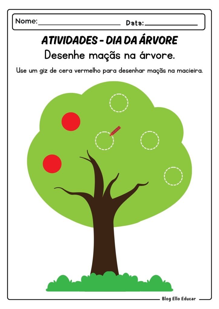 Dia da Árvore para Educação Infantil