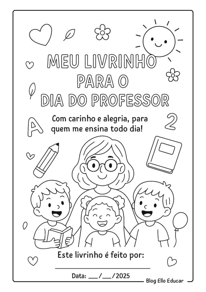 Atividades Dia do Professor - Educação Infantil