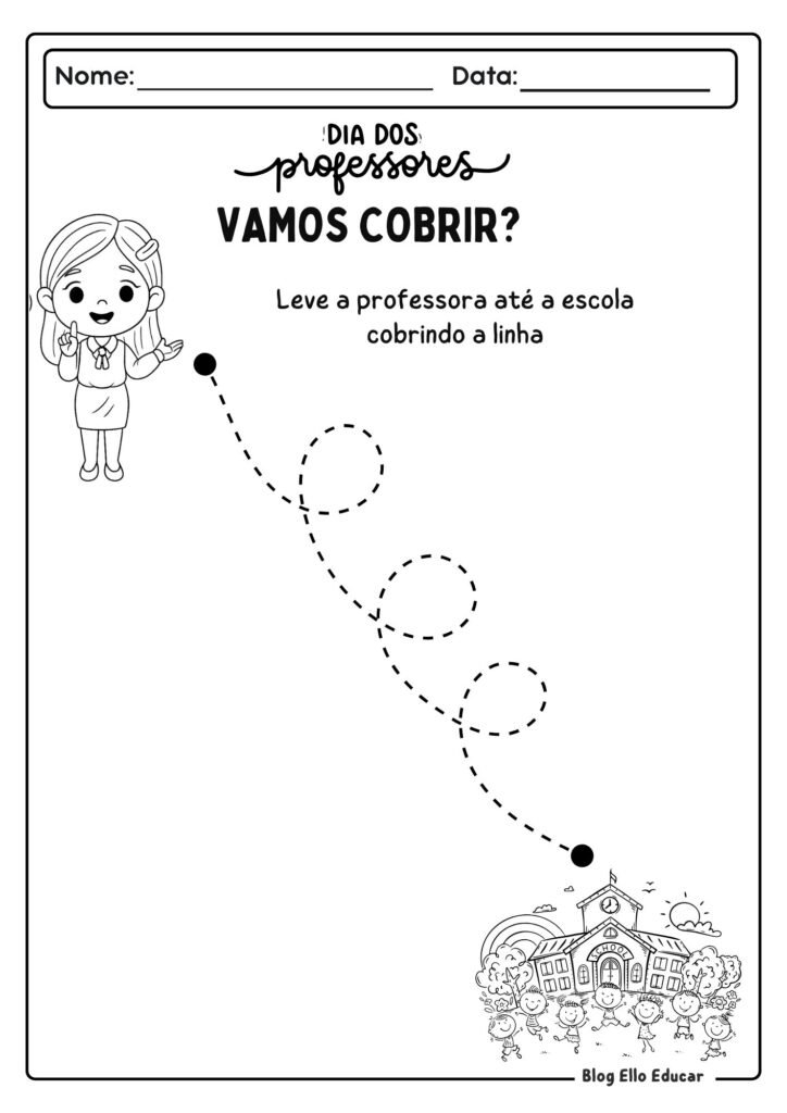 Atividades Dia do Professor - Educação Infantil