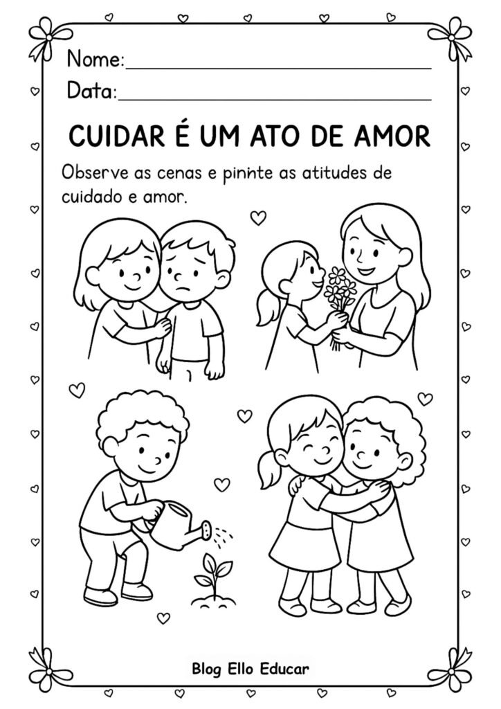 Atividades Outubro Rosa Educação Infantil