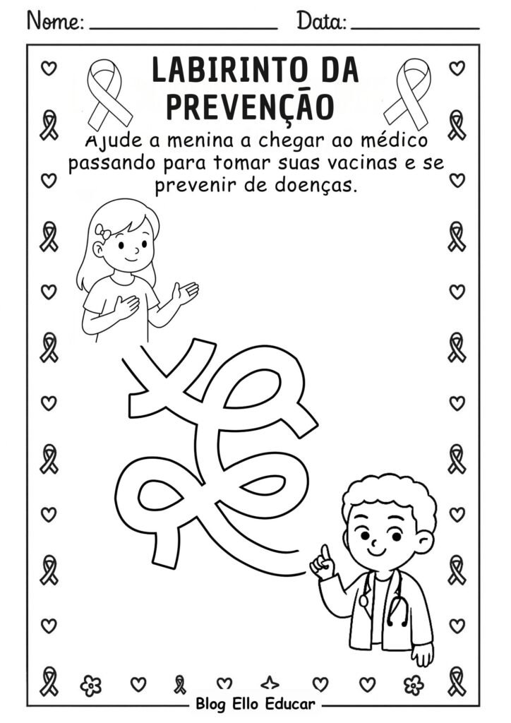 Atividades Outubro Rosa Educação Infantil