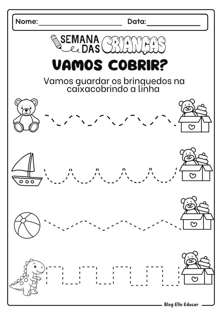 Atividades do Dia das Crianças - Educação Infantil 