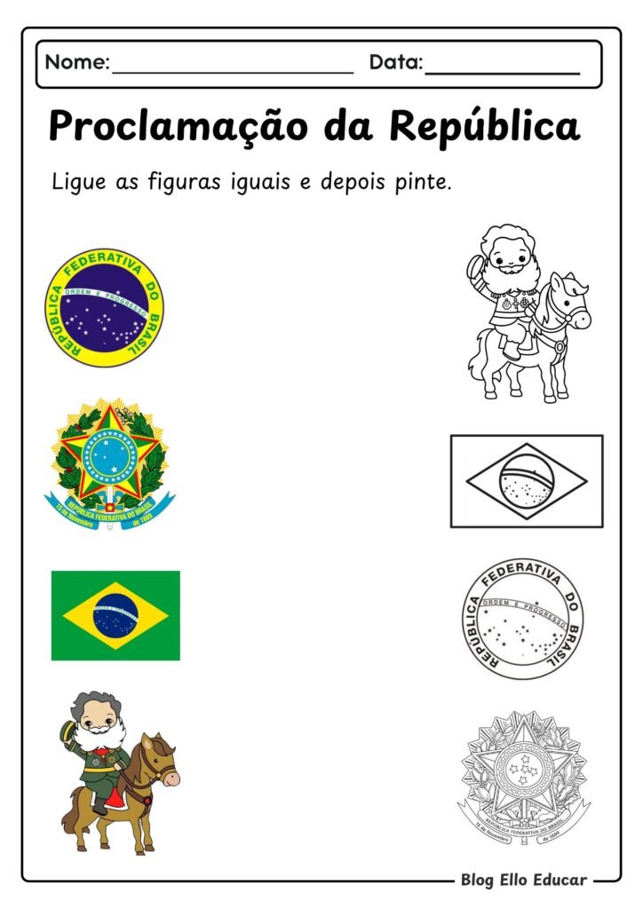 Proclamação da República - Educação Infantil 