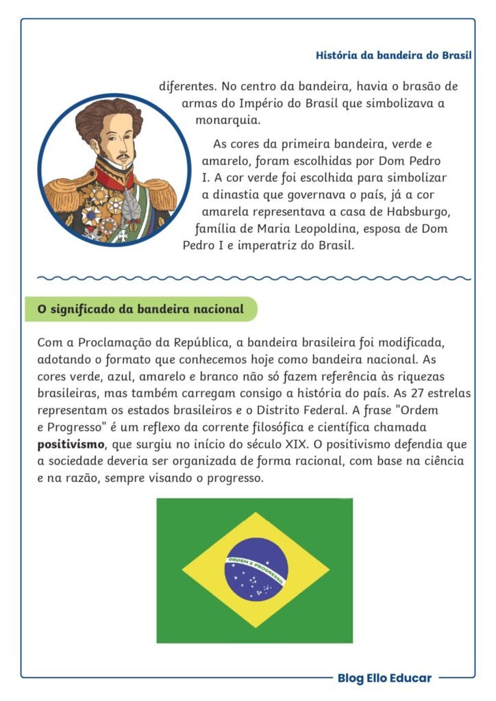 Atividades da Bandeira do Brasil