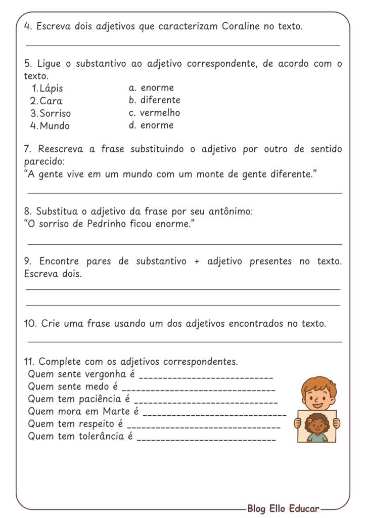 Atividades sobre o dia da Consciência Negra - 3° ano