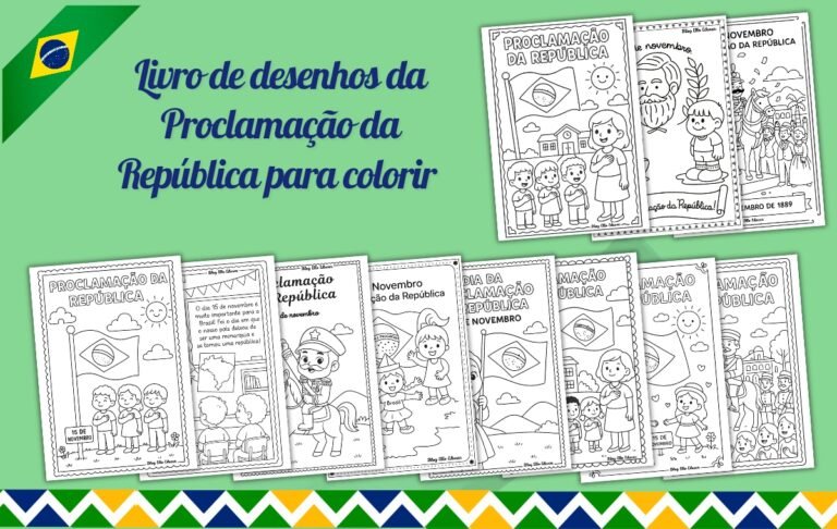Desenhos da Proclamação para colorir