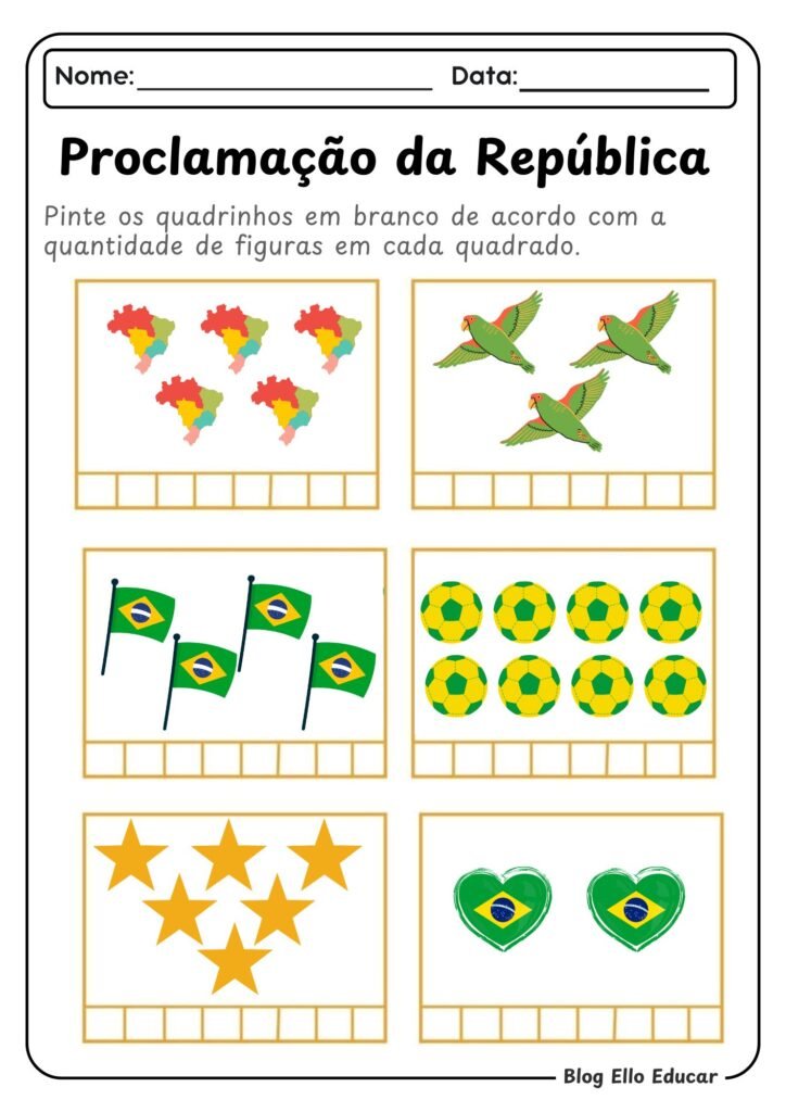 Proclamação da República - Educação Infantil 