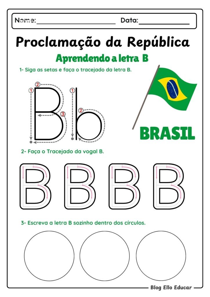 Proclamação da República - Educação Infantil 