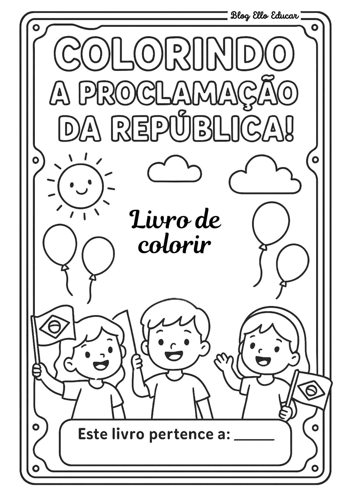Proclamação da República desenhos