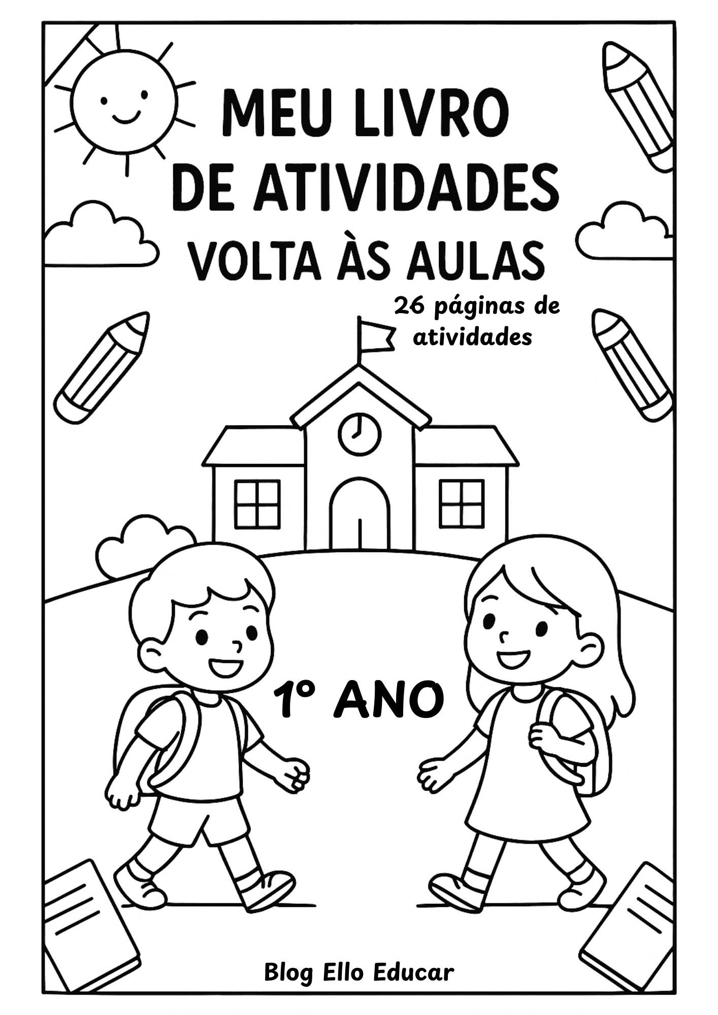 Atividades de volta às aulas 1° ano