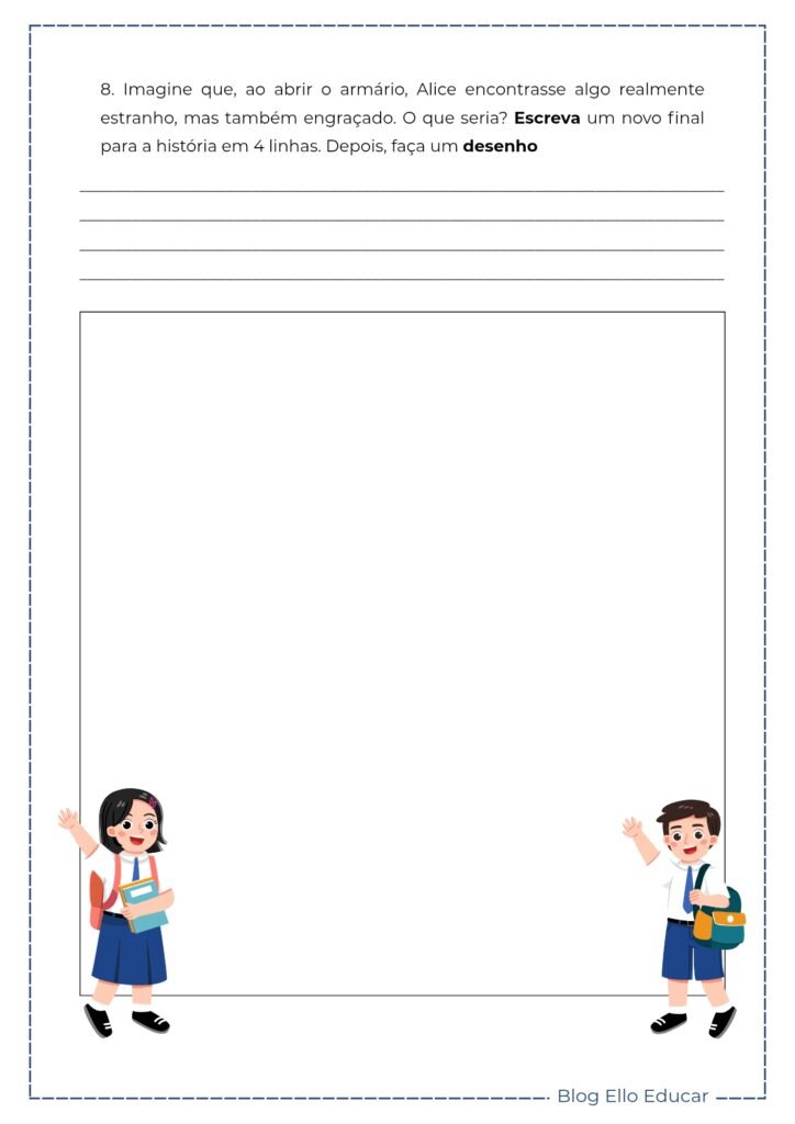 Atividade Volta às aulas diagnóstico 5° ano