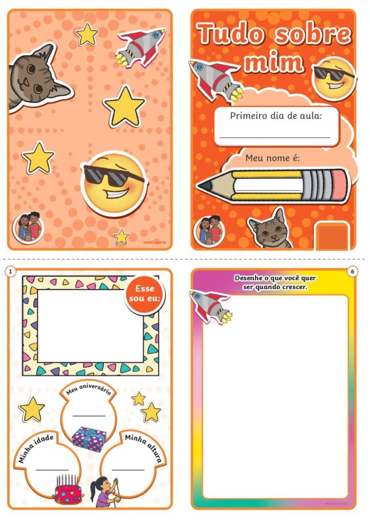 Livreto tudo sobre mim