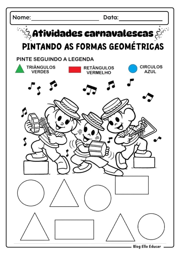 Atividades de Carnaval