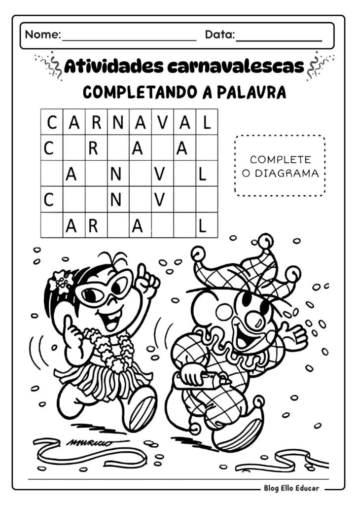 Atividades de Carnaval