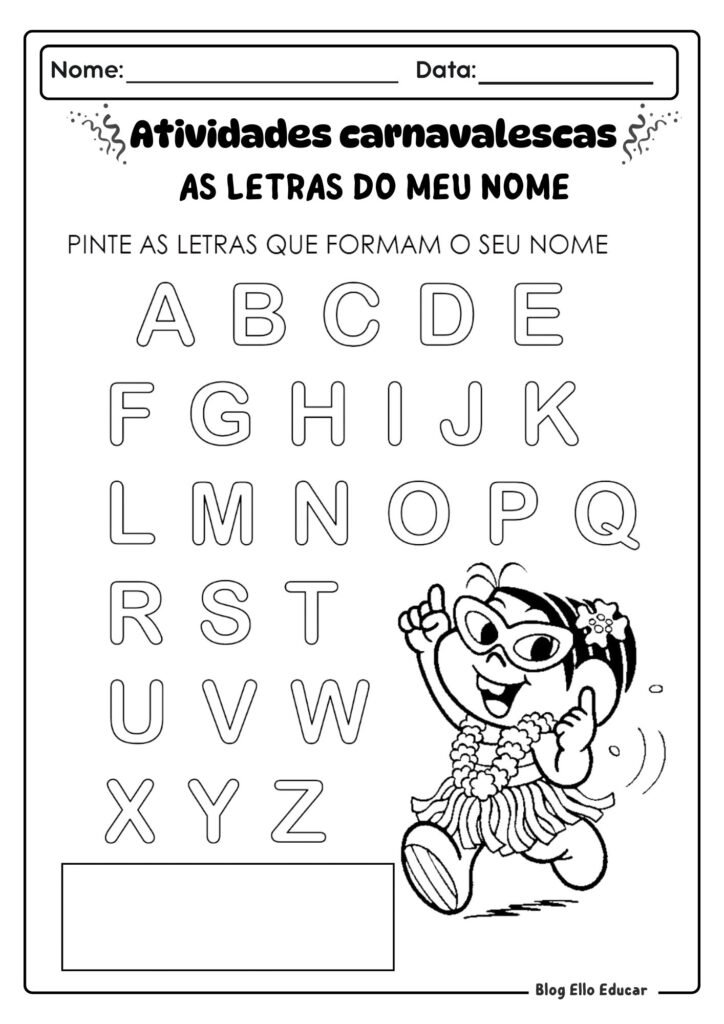 Atividades de Carnaval