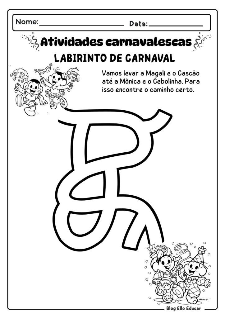 Atividades de Carnaval