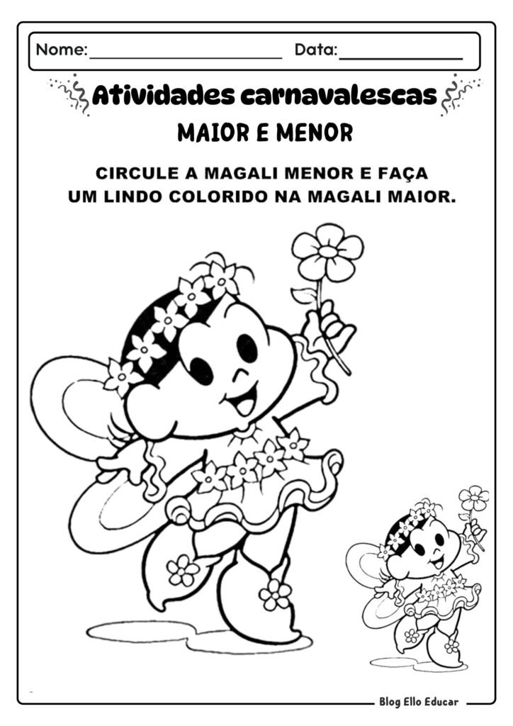 Atividades de Carnaval