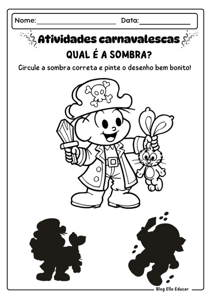 Atividades de Carnaval